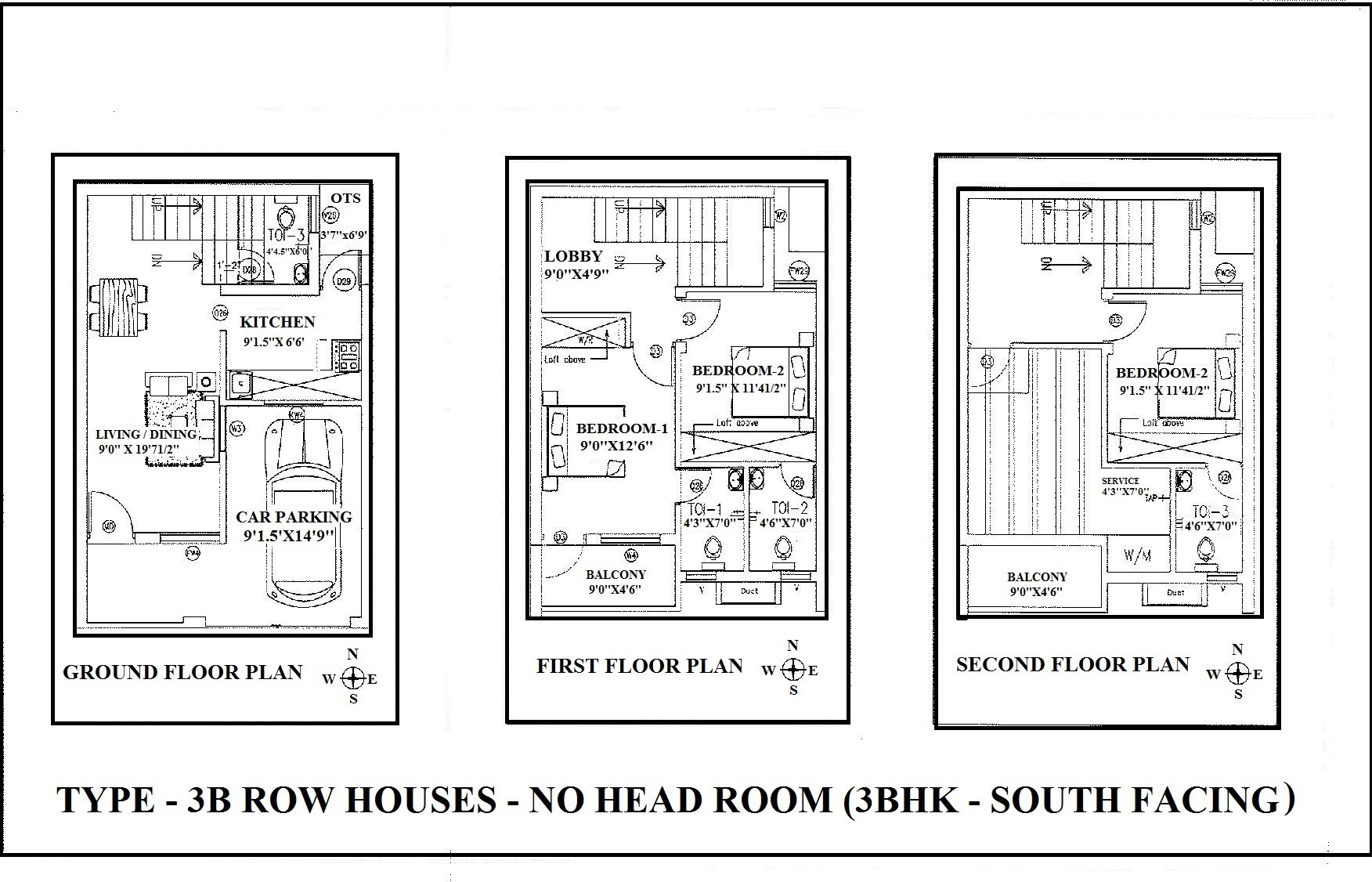  HABITAT Row House 2 3 BHK